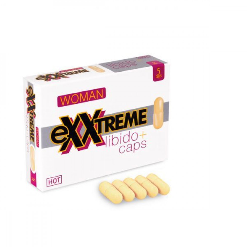 Лубриканты - Капсулы для повышения либидо для женщин eXXtreme, (цена за 5 капсул в упаковке)