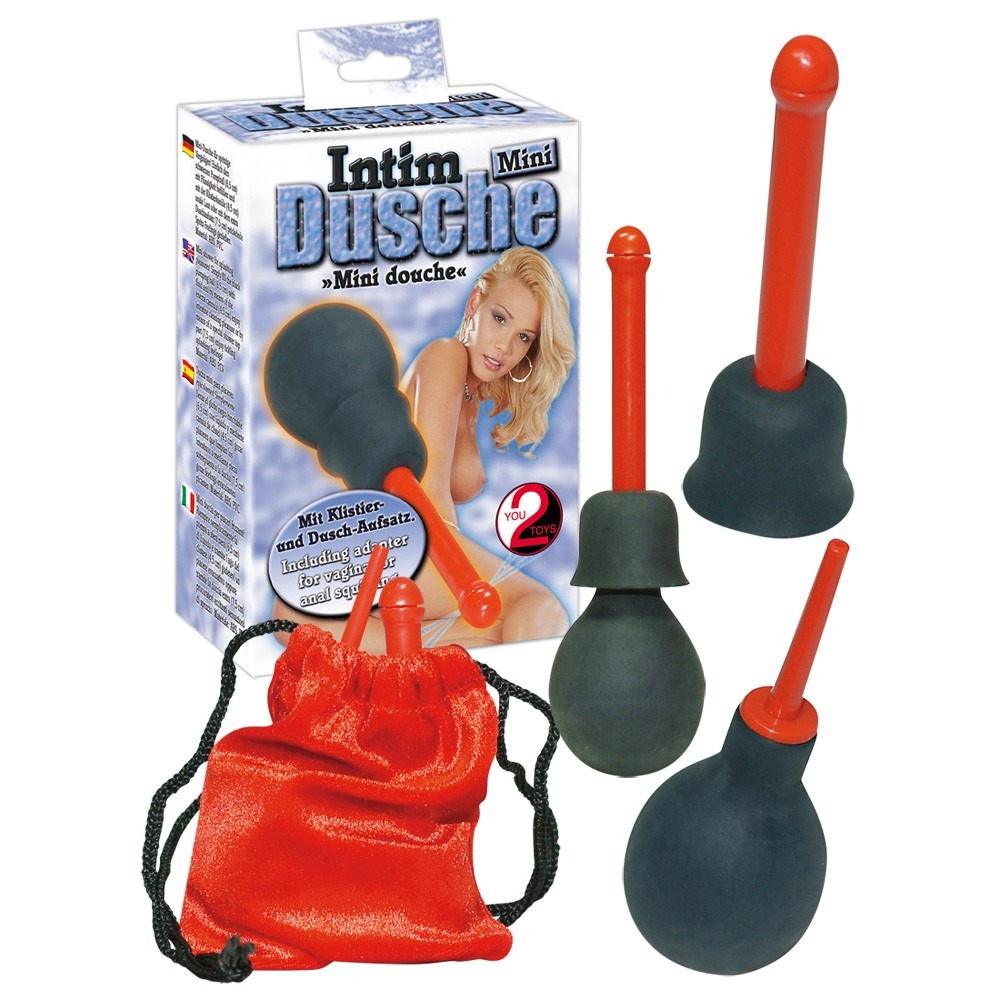 Секс игрушки - Анальный душ с тремя насадками You2Toys CN MIni Intimate Douche