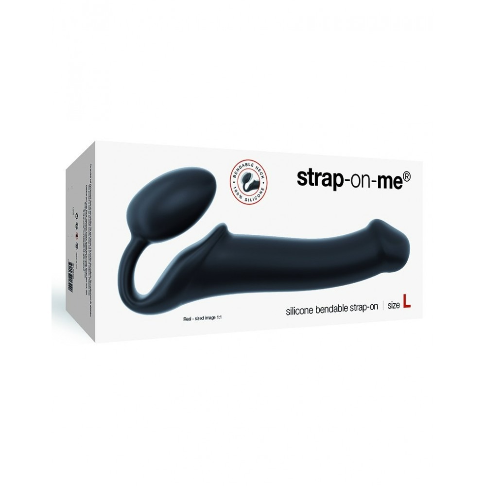 Секс игрушки - Безремневый страпон без вибрации Strap On Me - Strapless Strap-On 1