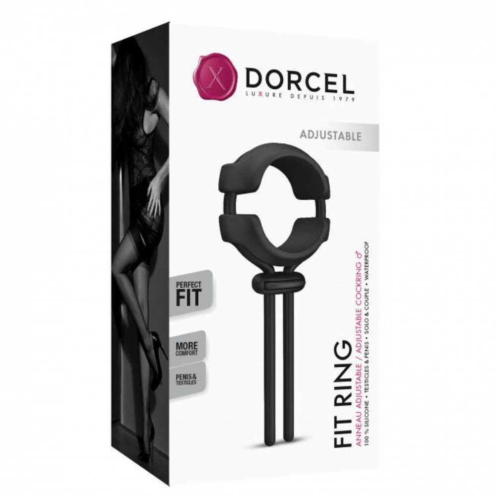 Эрекционное кольцо - Регулируемое эрекционное кольцо Dorcel FIT RING 5