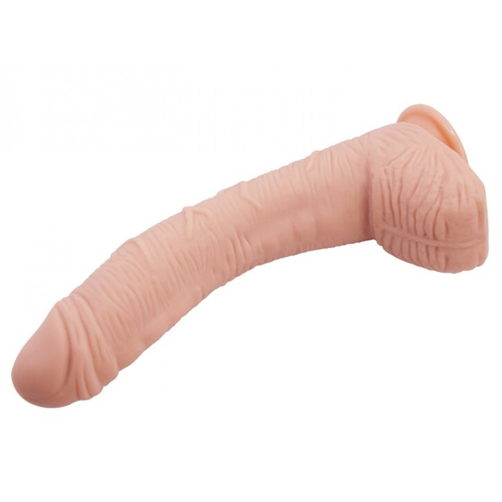  - Фаллоимитатор на присоске Baile Beautiful ALEX 10.6'' Flesh, BW-008037NR 7