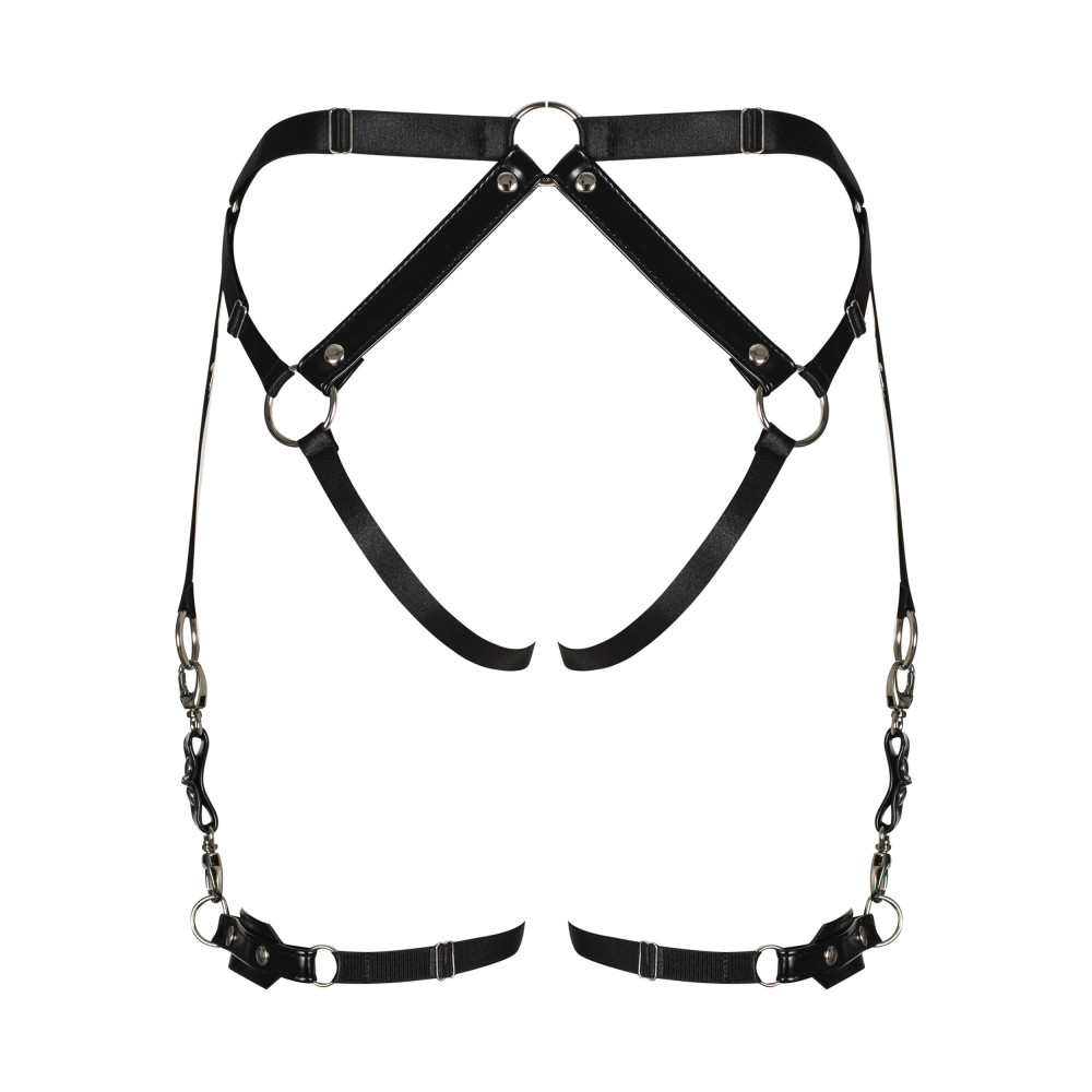 Эротическое белье - Гартери Obsessive A762 HARNESS Black S/M/L 1