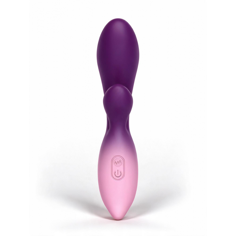- Вібратор UNIVIBE LUNE G-SPOT гнучкий з градієнтним дизайном 2