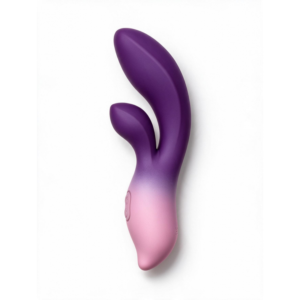 - Вібратор UNIVIBE LUNE G-SPOT гнучкий з градієнтним дизайном