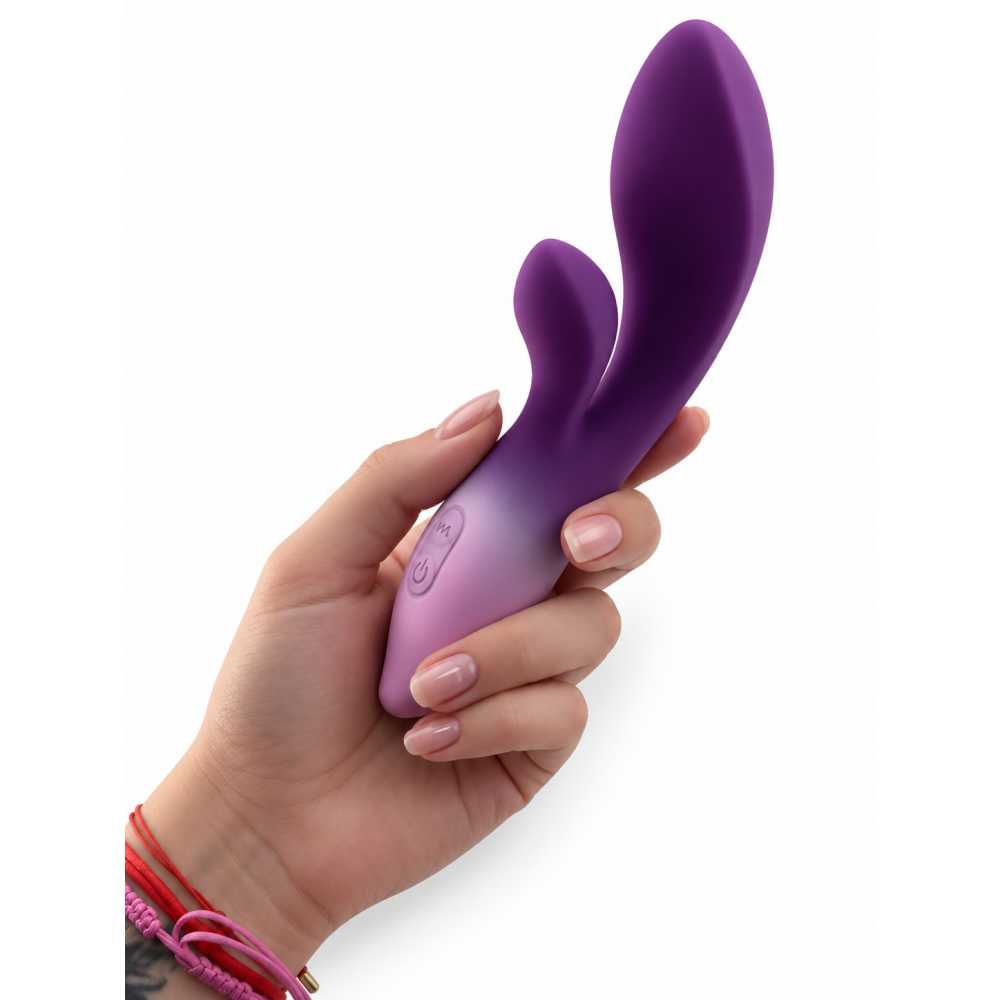 - Вібратор UNIVIBE LUNE G-SPOT гнучкий з градієнтним дизайном 4