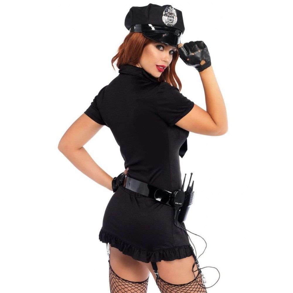 Эротические костюмы - Костюм полицейской Leg Avenue Dirty Cop S/M 4