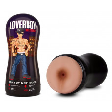 Мастурбатор анус Blush Coverboy Bad Boy в колбе, бежевый, 18.5 см