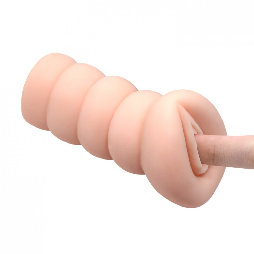 Різне - Мастурбатор вагіна реалістичний Baile бежевий, 13 х 7 см 2