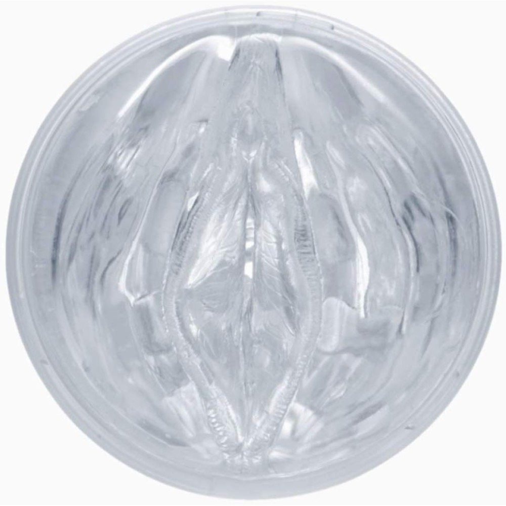 Секс игрушки - Мастурбатор вагина в колбе, киберкожа Fleshlight Ice Lady Crystal, прозрачный 3