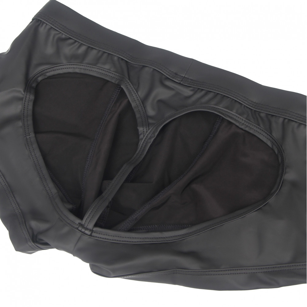 Різне - Чоловічі труси Star Night з відкритими сідницями, чорні, L 5