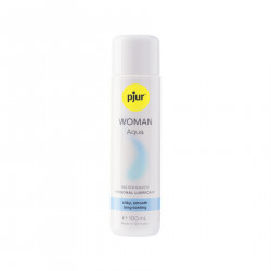 Лубрикант на водной основе pjur Woman Aqua 100 мл, для интенсивного скольжения, увлажнение и уход