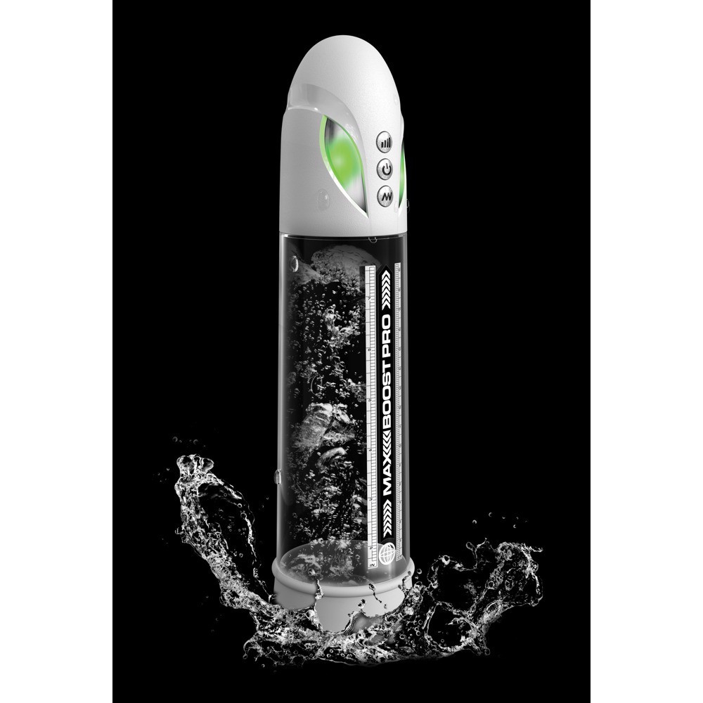 Помпы - Помпа вакуммная Pipedream Pump Worx Max Boost Pro Flow белая, 30.6 см 5