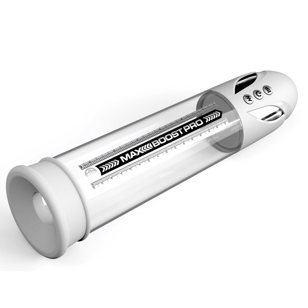 Помпы - Помпа вакуммная Pipedream Pump Worx Max Boost Pro Flow белая, 30.6 см 2