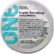 Презервативи One Super Sensitive Дизайн Перо, 5 штук