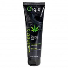 Съедобный лубрикант Orgie Flavored Intimate Gel со вкусом и ароматом каннабиса (конопли), 100 мл