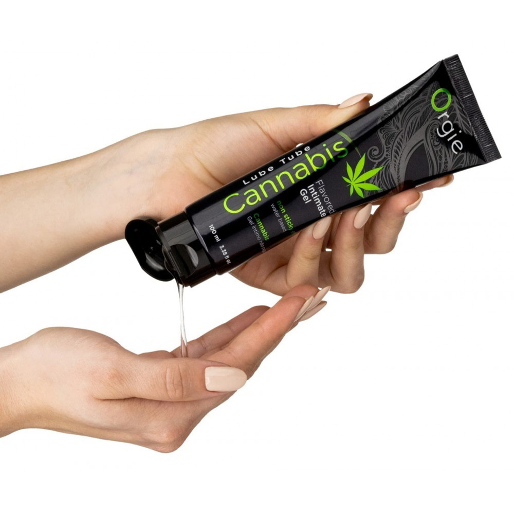 - Съедобный лубрикант Orgie Flavored Intimate Gel со вкусом и ароматом каннабиса (конопли), 100 мл 3