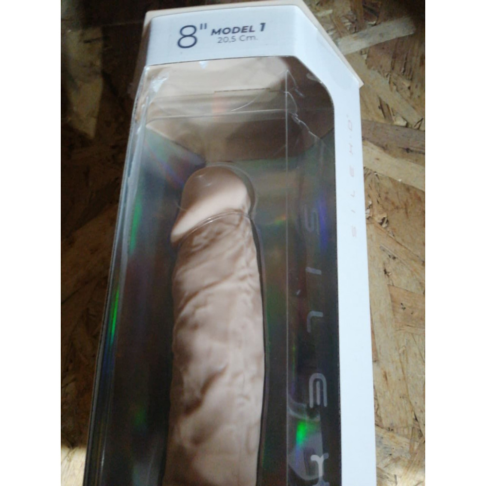 Секс іграшки - Фалоімітатор SilexD Vetus Flesh (MODEL 1 size 8in) (м'яте паковання!!!) 1