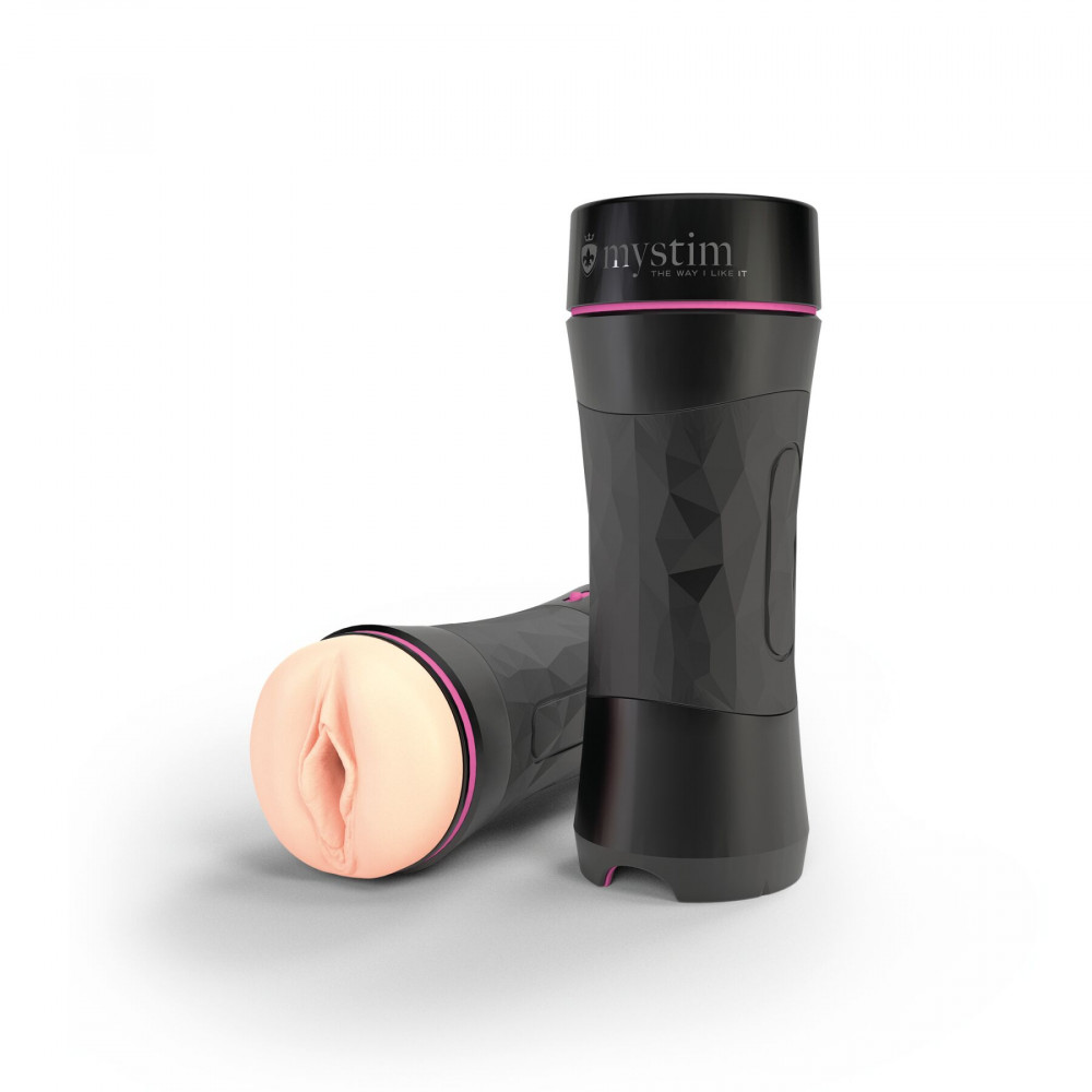 Мастурбаторы без вибрации - Мастурбатор-вагина Mystim O(h) PUSH ME Vagina, можно сжимать и регулировать вакуум