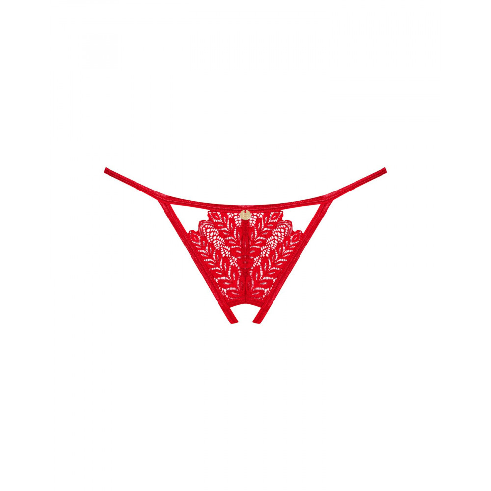 Сексуальные трусики - Трусики Obsessive Ingridia crotchless thong M/L 7