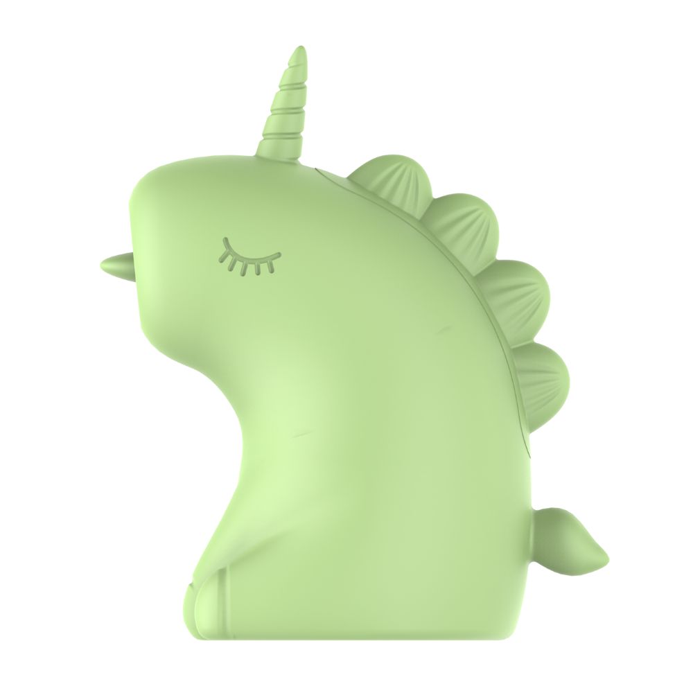 Різне - Стимулятор клітора з язичком UNIVIBE Єдиноріг, 10 режимів, зелений 9