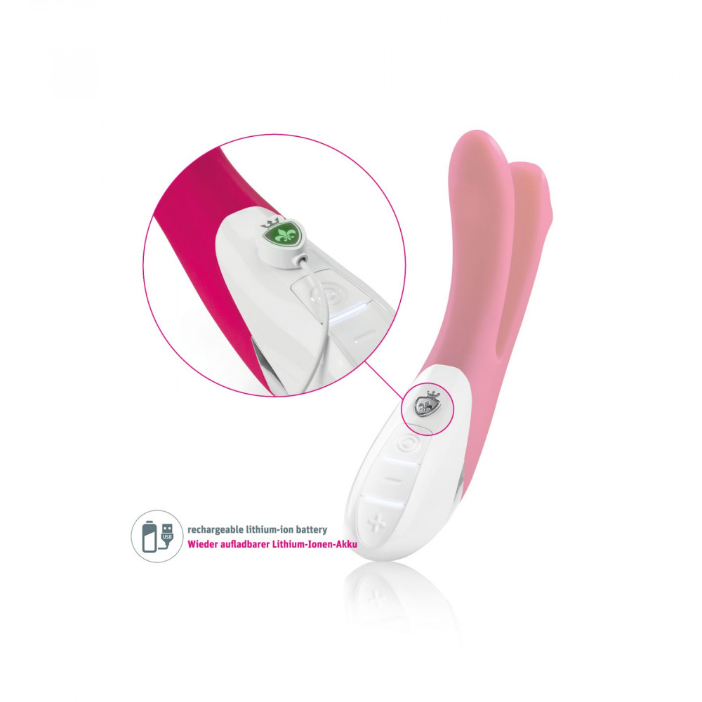 Классический вибратор - Вибратор Mystim Bon Aparte Pink 4