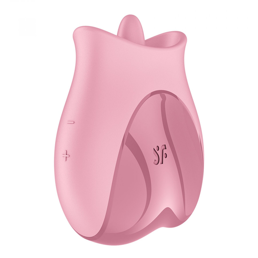 Вибропули и мини-вибраторы - Вибростимулятор для клитора Satisfyer Tongue Lover с язычком