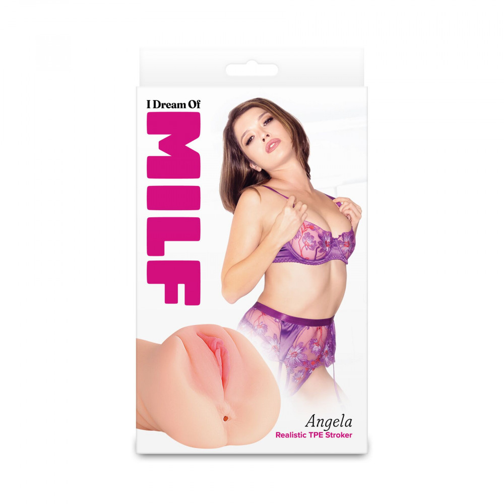 Мастурбаторы без вибрации - Мастурбатор NS Novelties I Dream of MILF - Angela - White 2