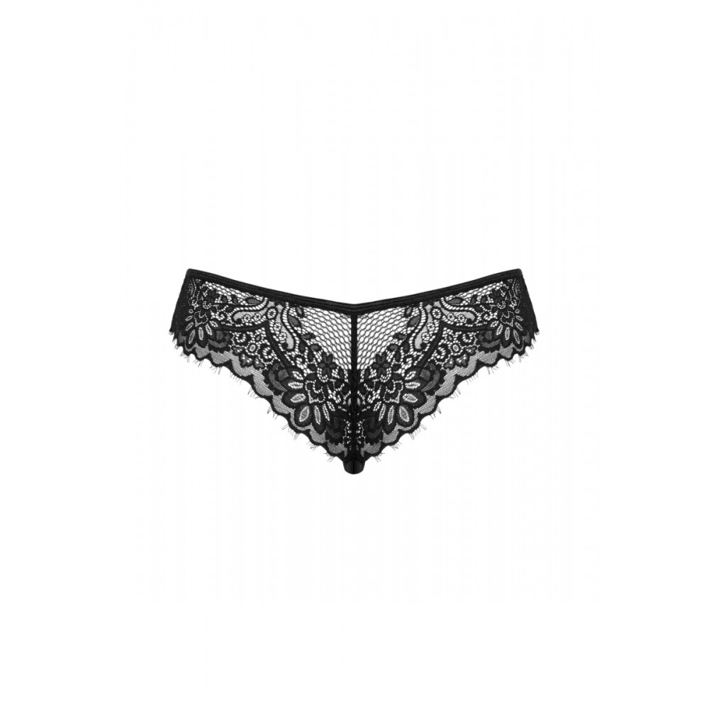 Разное - Трусики Maderris panties Obsessive черный, XS/S 5