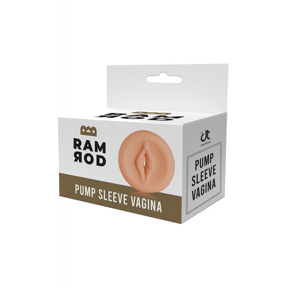 Эрекционные кольца и насадки - Вагина насадка на помпу RAMROD PUMP SLEEVE VAGINA