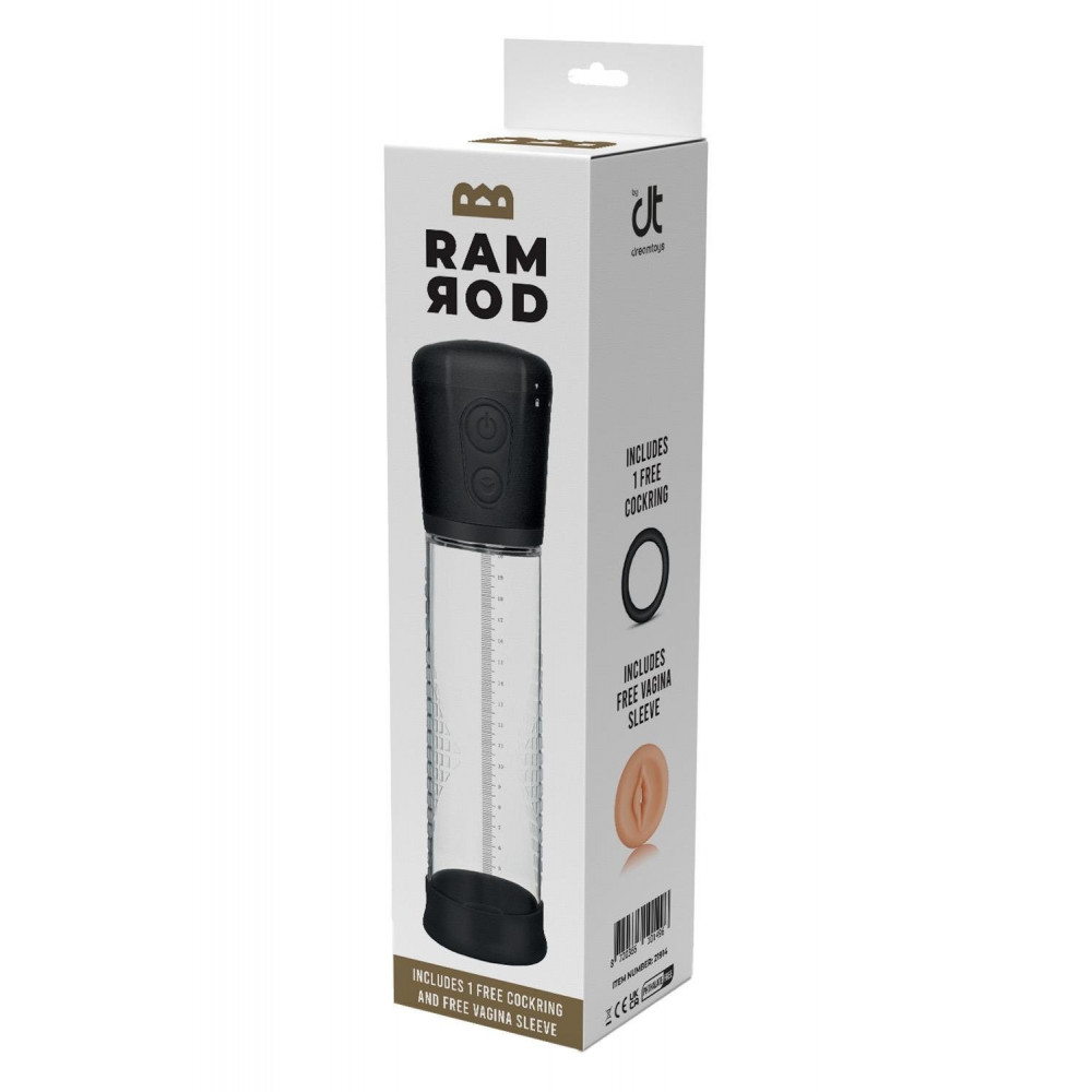 Помпы - Вакуумная помпа Dream Toys RAMROD AUTOMATIC PENIS PUMP