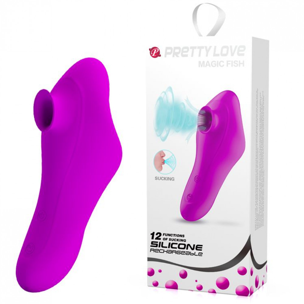 Різне - Вакуумний стимулятор клітора Magic Fish Pretty Love BI-014453