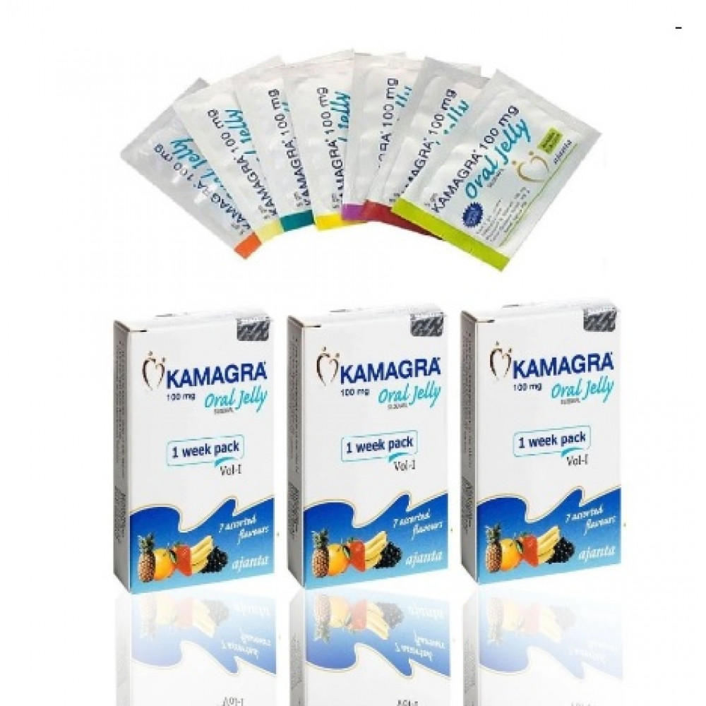Разное - Возбудитель желе Kamagra Oral Jelly ( цена за 7 пакетиков в упаковке) 1
