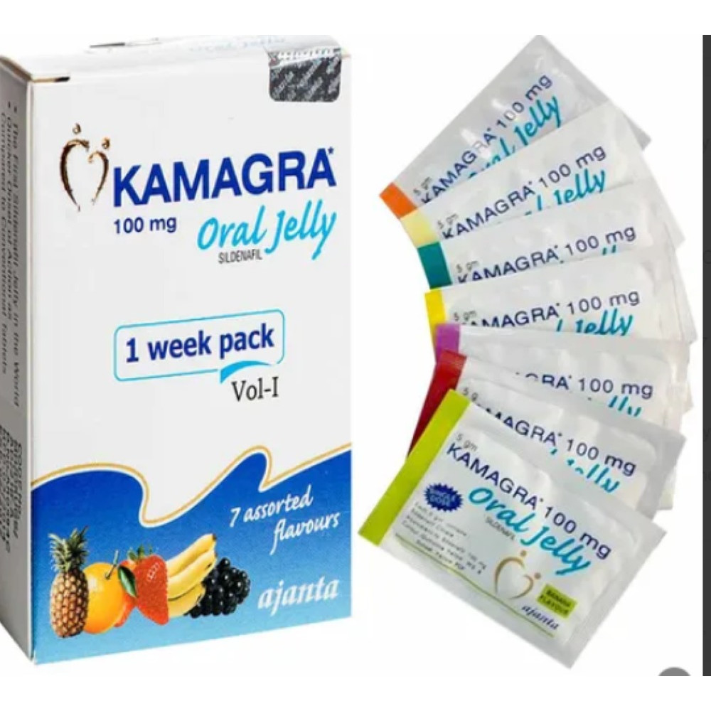 Разное - Возбудитель желе Kamagra Oral Jelly ( цена за 7 пакетиков в упаковке)