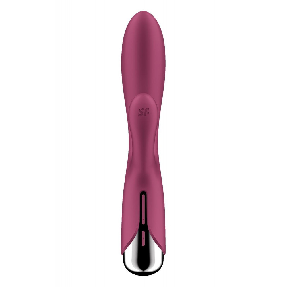 Разное - Вибратор-кролик Satisfyer Spinning Rabbit 1 для точки G и клитора, красный 4