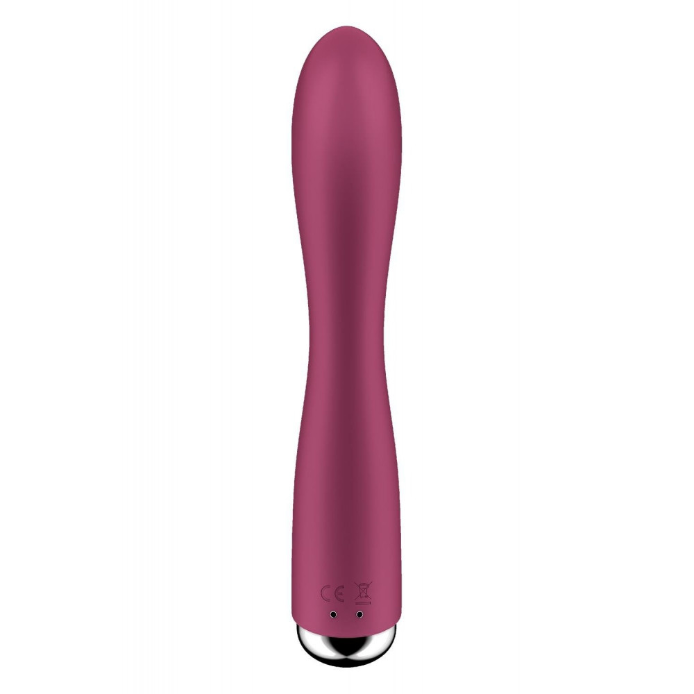 Разное - Вибратор-кролик Satisfyer Spinning Rabbit 1 для точки G и клитора, красный 5