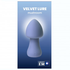 Вібратор у формі гриба Sweet Em, темно-синій