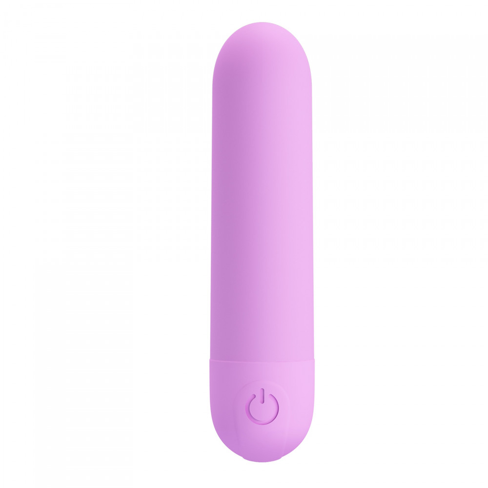 Вибропули и мини-вибраторы - Вибропуля Pretty Love STEFAN фиолетовая, 8 х 1.8 см 1