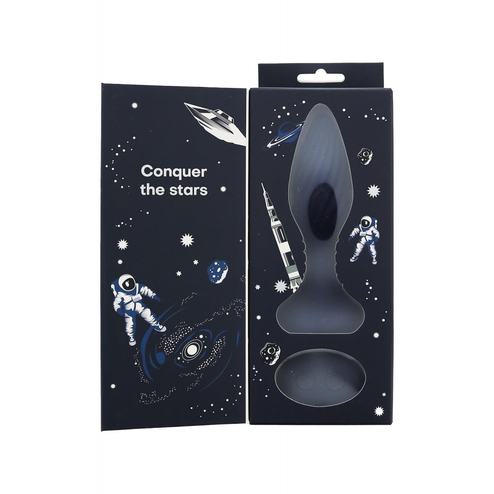 Разное - Вибрирующая анальная пробка Dream Toys Startroopers Triton с пультом управления, черная 10