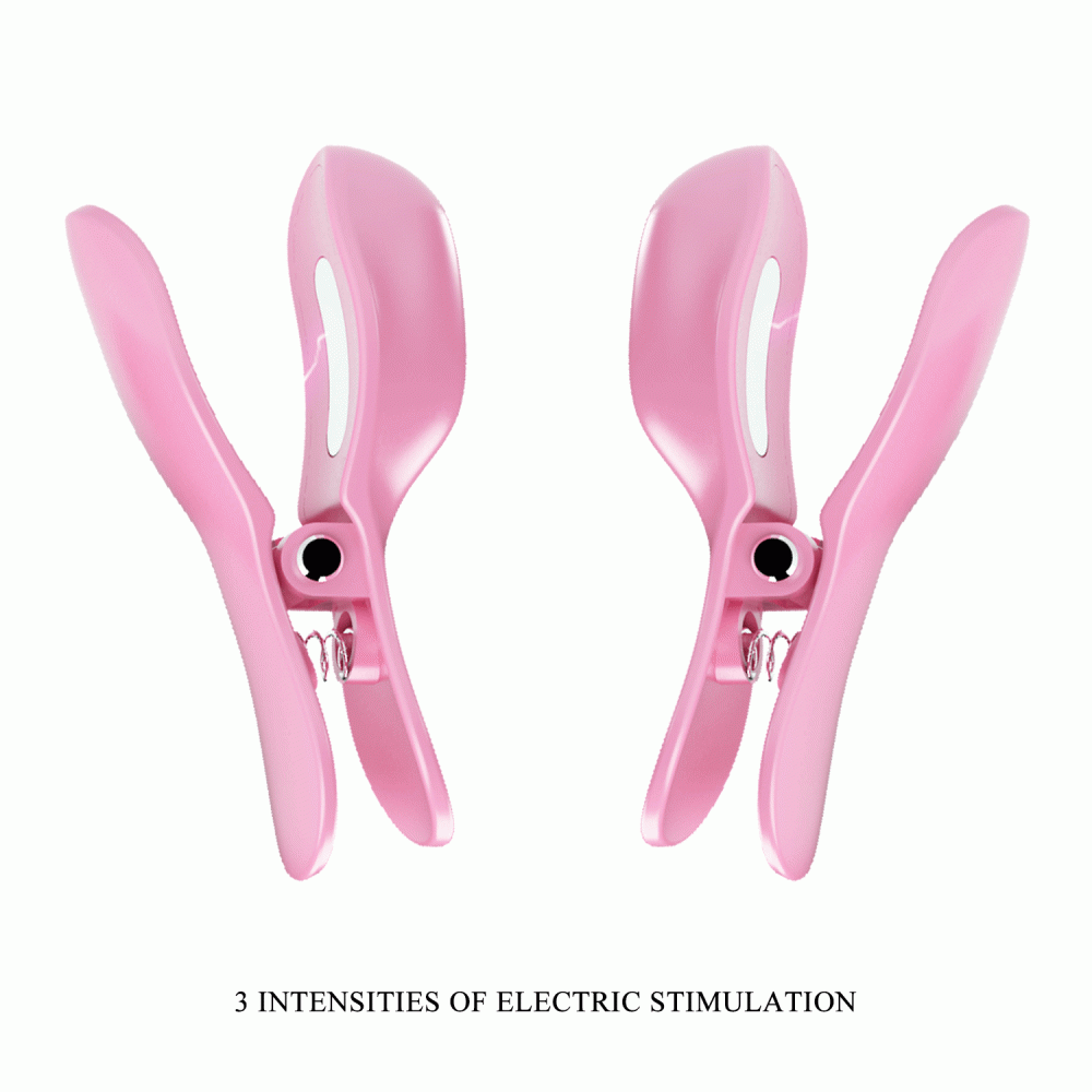 Різне - Затискачі для сосків Pretty Love Surprise Box з електростимуляцією, рожевий 4