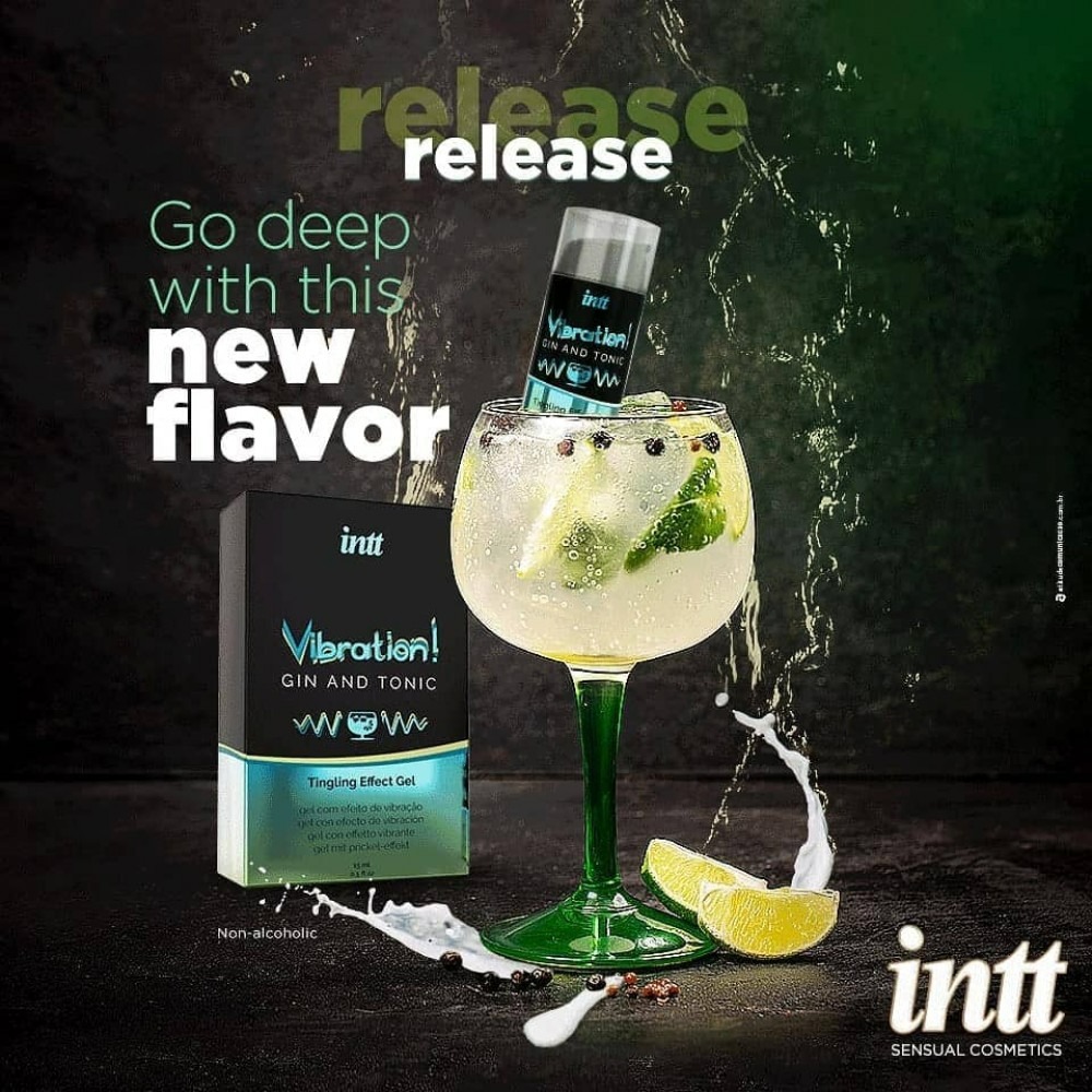  - Жидкий вибратор Intt Vibration Gin Tonic 15 мл 3
