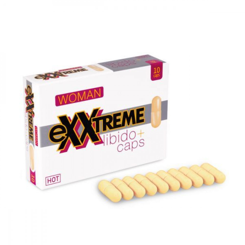 Стимулирующие средства и пролонгаторы - Капсулы для повышения либидо для женщин eXXtreme, 10 шт в упаковке