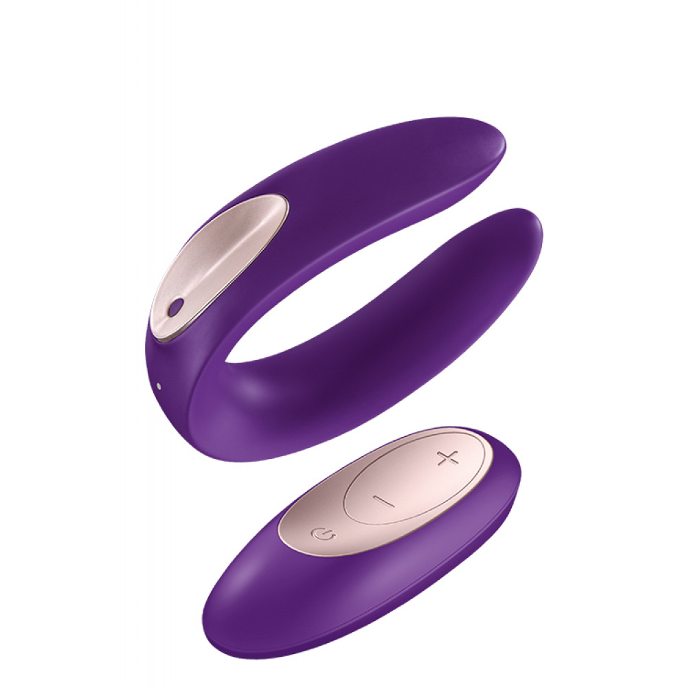 Вибраторы для пар - T360050 Вибромассажер для пар PARTNER PLUS REMOTE COUPLES VIBRATOR