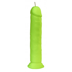 Свеча LOVE FLAME - Dildo Roma Yellow Fluor, CPS03-YELLOW