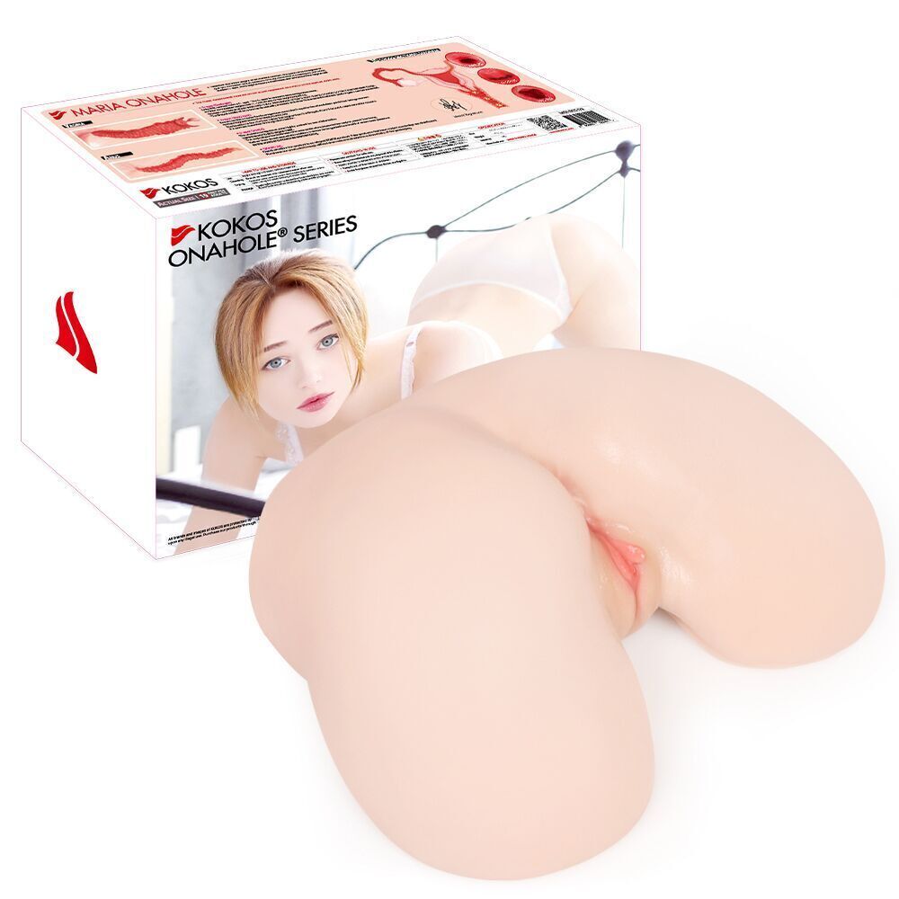 Секс игрушки - Мастурбатор Kokos 003 Maria ONAHOLE Real Hips 2WayPlus с вибрацией и массажем (мятая упаковка!!!) 4