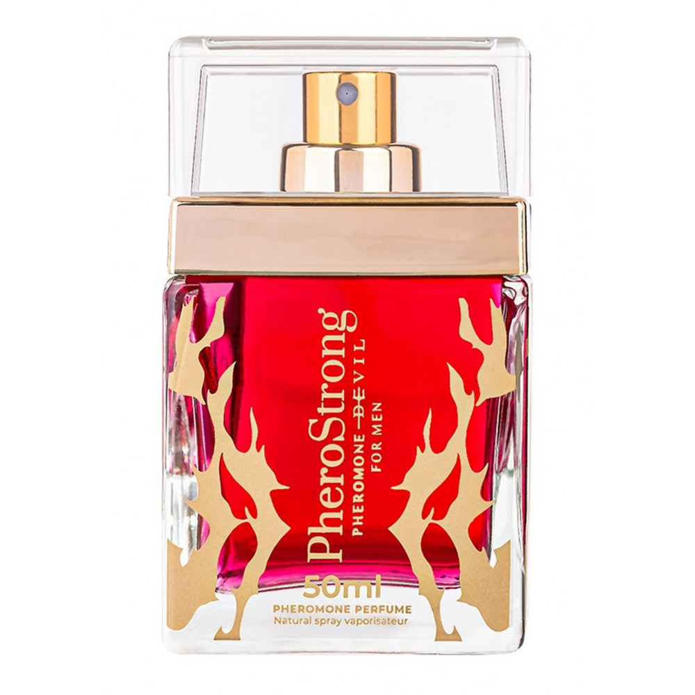 Різне - Туалетна вода із феромонами PheroStrong Devil for Men 50 ml, 3200053 1