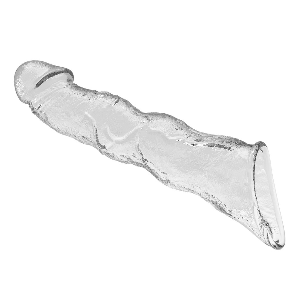  - Подовжуюча насадка Pretty Love - Extension Penis Sleeve with Modular Length Blocks Clear, BI-026280M 4