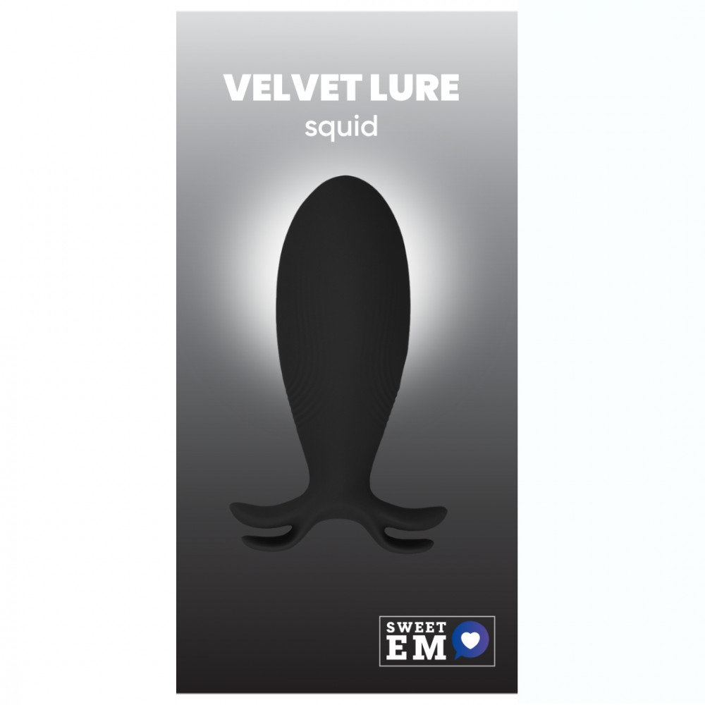 Анальные игрушки с вибрацией - Анальный вибратор Sweet Em, чёрный