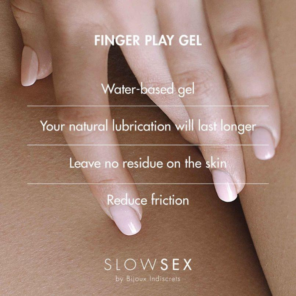 Різне - Гель для мастурбації на водній основі FINGER PLAY Slow Sex by Bijoux Indiscrets, 30 мл 10