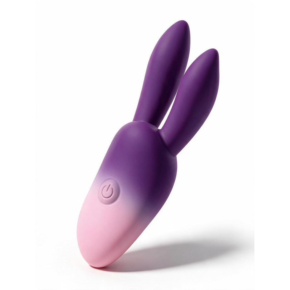 - Вібратор UNIVIBE LUNE Rabbit градієнтний дизайн із вушками кролика
