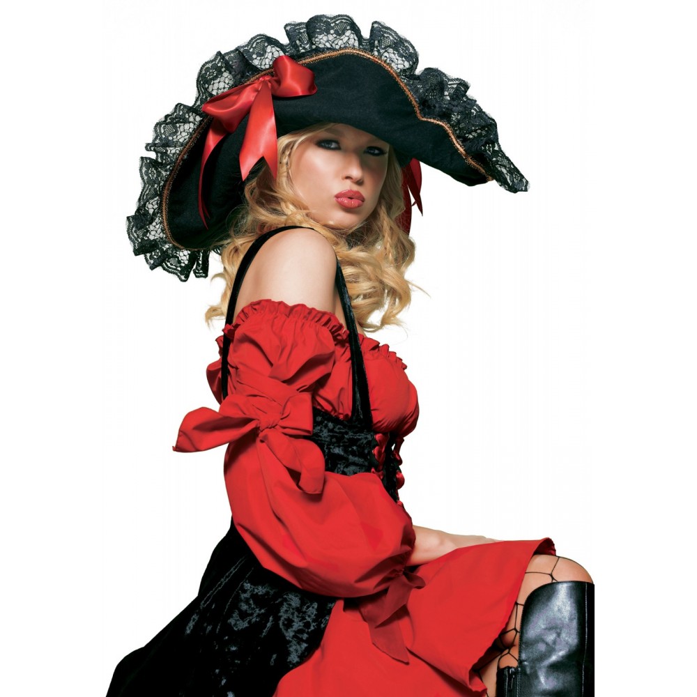 Эротические костюмы - Костюм сексуальной пиратки Leg Avenue Vixen Pirate Wench, 1 предмет, размер L